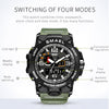 Men Military Watch 50m Waterproof Wristwatch LED Quartz Clock Sport Watch Male relogios masculino Sport Watch Men S Shock | Vimost Shop.