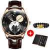 Men's Mechanical Moon Phase Wirst watches Waterproof Top Brand Luxury Automatic Mens watches Sapphire | Vimost Shop.