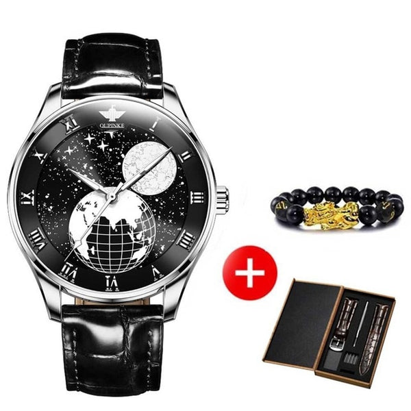 Men's Mechanical Moon Phase Wirst watches Waterproof Top Brand Luxury Automatic Mens watches Sapphire | Vimost Shop.