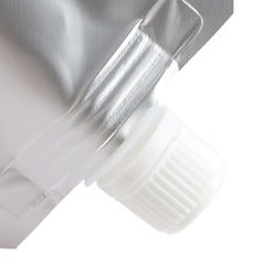 50pcs Reusable Beverage Nozzle Storage Bags Silver Stand Up Spout Pouches Metallic Mylar Milk Package Bags With Free Gift Funnel | Vimost Shop.