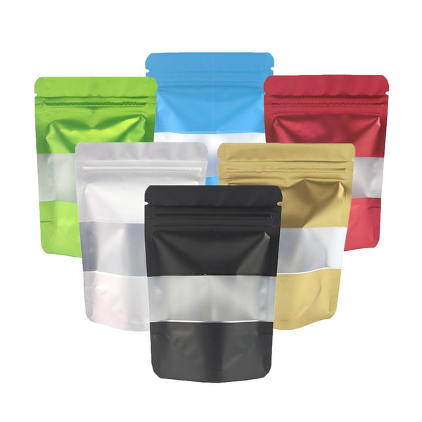 Reclosable Zip Lock Bags Kitchen Organizer Bags Stand Up Biscuits Pouches Eco Aluminum Foil Mylar Plastic Bags With Clear Window | Vimost Shop.