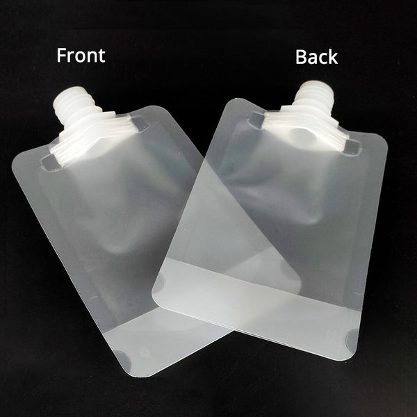 Smell Proof Plastic Bags Juice Spout Package Bags Stand Up Spout Pouches Outdoor Breast Milk Spout Storage Bags With Free Funnel | Vimost Shop.
