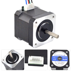 5PCS Nema 17 Stepper Motor 1.5A  42 Motor 39mm 12V 1m Cable 4-lead Nema17 Step Motor for CNC 3D Printer | Vimost Shop.