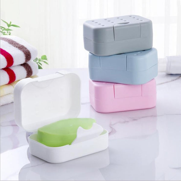 1 PC Leaf Shape Soap Box Soap Holder Dish Storage Plate Tray Bathroom Soap Holder Case Non-slip Soap Holder Bathroom Supplies | Vimost Shop.