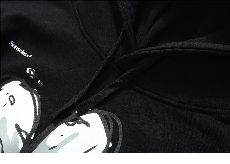 Harajuku Hoodie Sweatshirt Daisy Flower Mens Streetwear Hip Hop Hoodie Pullover Cotton Hooded Sweatshirt Fleece Winter | Vimost Shop.