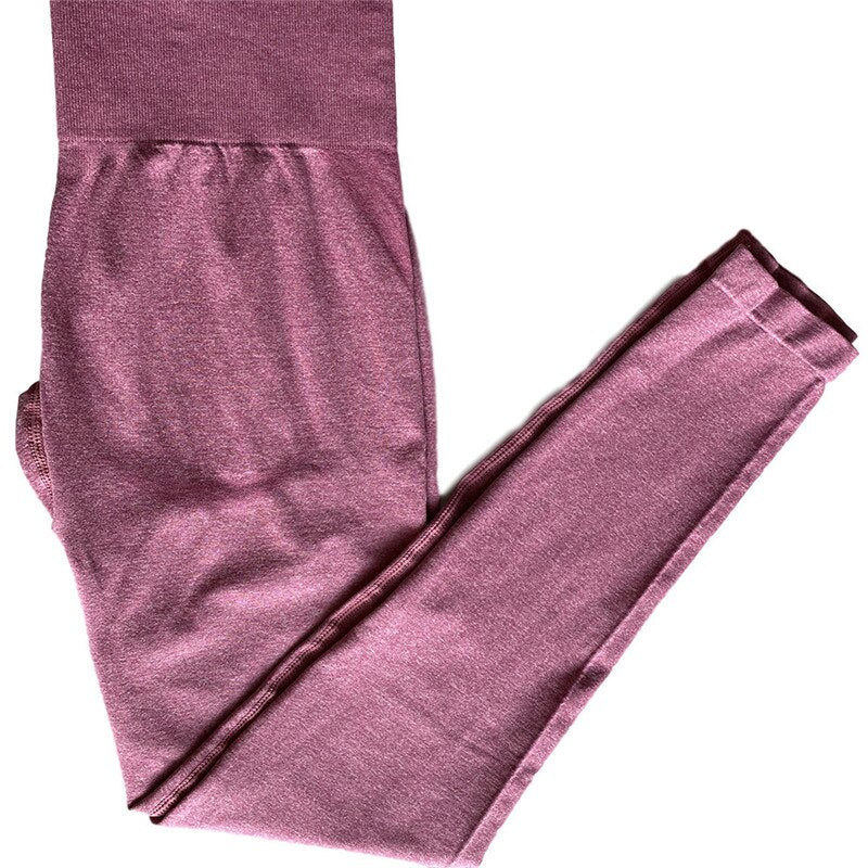 Women Seamless Yoga Pants High Waist Highly Stretchy Gym Workout Fitnesss Leggings Female Sports Trousers | Vimost Shop.