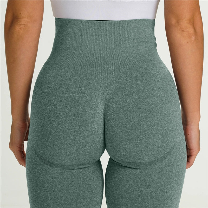 Women Seamless Yoga Pants High Waist Highly Stretchy Gym Workout Fitnesss Leggings Female Sports Trousers | Vimost Shop.