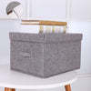 Sale 2 Pcs Foldable Storage Bins Kit Linen Home Wardrobe Clothes Foldable Holder Home Decor Closet Organizer Storage Box Bag | Vimost Shop.