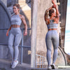 Seamless Yoga Sets Women Gym Clothes Hollow Out Tank Top And Leggings Pants Fashion Fitness Sports Workout Push Up Tracksuit | Vimost Shop.