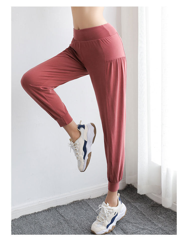 Loose Dancing Pants Female Training Running Sweatpants Quick Dry Sports Trousers Fitness Yoga Pants Casual Hip Hop Fashion | Vimost Shop.