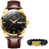 Men's Watches Classic Mechanical Leather Watch Men Luxury Men Automatic Watches Business Waterproof Clock Man | Vimost Shop.