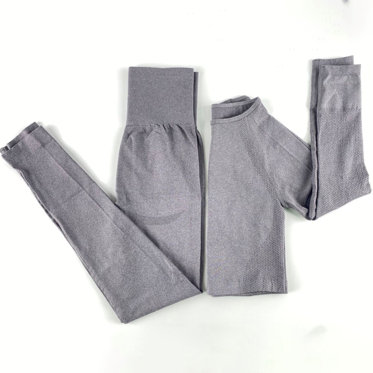 Autumn Yoga set Women Gym Clothes Seamless Fitness Sportswear Tracksuit Long Sleeve Shirts Leggings Workout Clothing Outfits | Vimost Shop.
