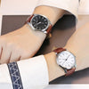 Mens Simple Business Fashion Leather Quartz Wrist Watch | Vimost Shop.