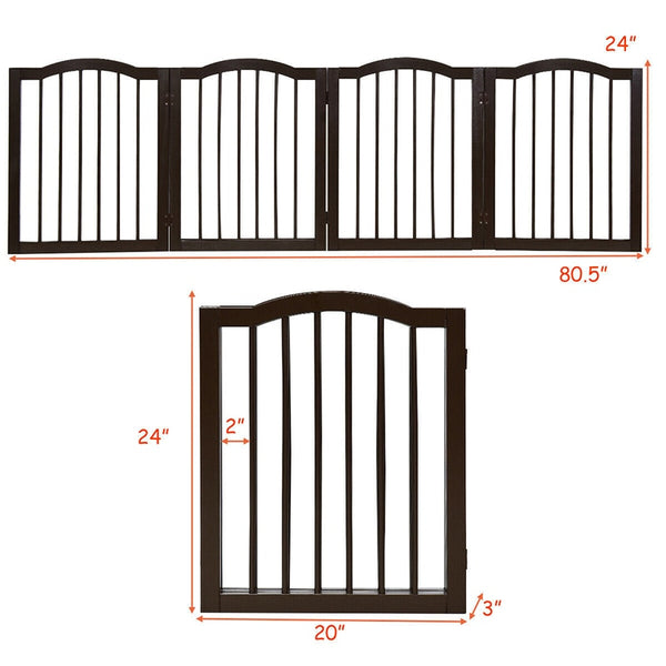 Solid Construction Foldable Portable Design Dog Fences 24