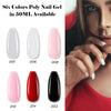 Poly Extension Nail Gel 50ML Acrylic Nail Enhancement Crystal Jelly Lacquer Builder Gel UV Hybrid gel Tip | Vimost Shop.