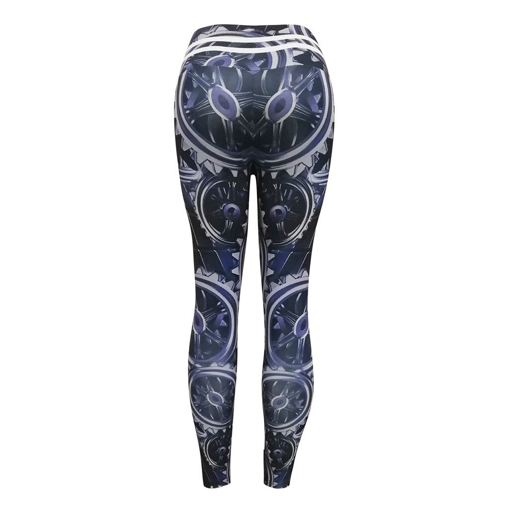 Leggings sport women fitness Print High Waist Leggings Fitness Sports Running Yoga Athletic Pants sport leggings | Vimost Shop.