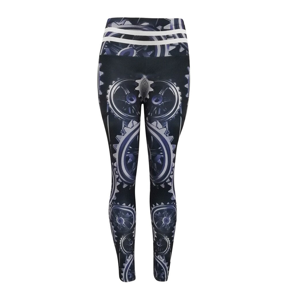 Leggings sport women fitness Print High Waist Leggings Fitness Sports Running Yoga Athletic Pants sport leggings | Vimost Shop.