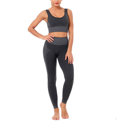 Yoga Set Sports Bra and Leggings Jogging Women Gym Set Clothes Seamless Workout Sports Tights Women Fitness Sports Suit | Vimost Shop.