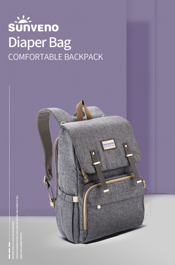 Fashion Diaper Bag Mommy Maternity Nappy Bag Large Capacity Travel Backpack Nursing Bag for Baby Care | Vimost Shop.