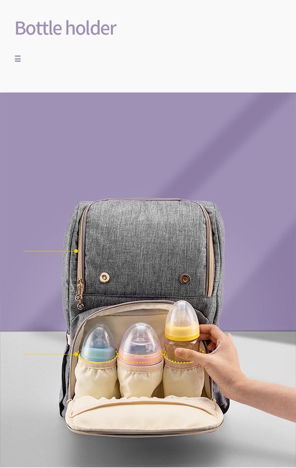 Fashion Diaper Bag Mommy Maternity Nappy Bag Large Capacity Travel Backpack Nursing Bag for Baby Care | Vimost Shop.
