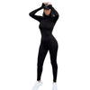 Women Sport Suit Yoga Set Long-sleeved Slim High-waist Hip-lifting Sports Jumpsuit Jogging Fitness Overalls | Vimost Shop.