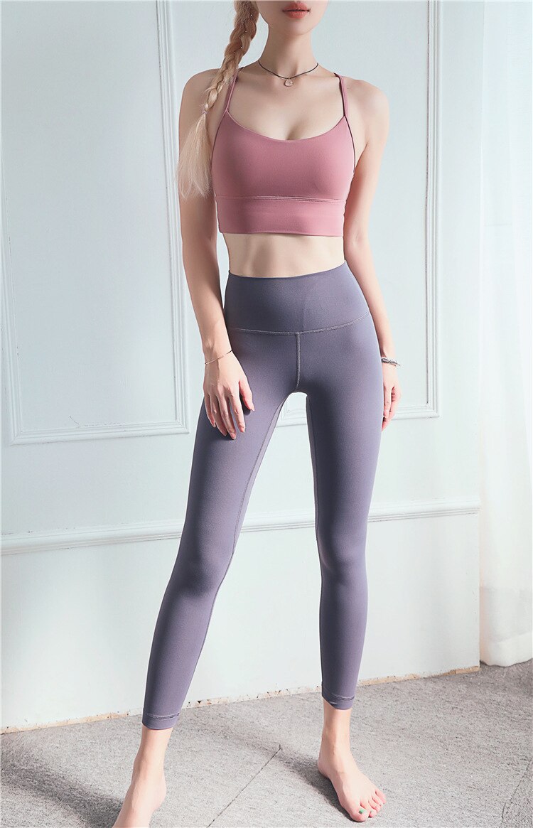 Women Gym Leggings Casual High Waist Pencil Pants Plus Size Yoga Pants High-waisted Buttock Lifting Peach Hip Fitness Pants 2XL | Vimost Shop.