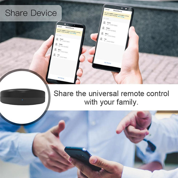 Universal IR Smart Remote Control WiFi Infrared Home IR Blaster Control Hub Tuya Google Assistant Alexa WiFi Household | Vimost Shop.