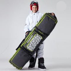 Roller Snowboard Bag with Wheels Adjustable Length for Air Travel - Extra Long/Wide/Deep,Waterpeoof - with ABS Protection | Vimost Shop.