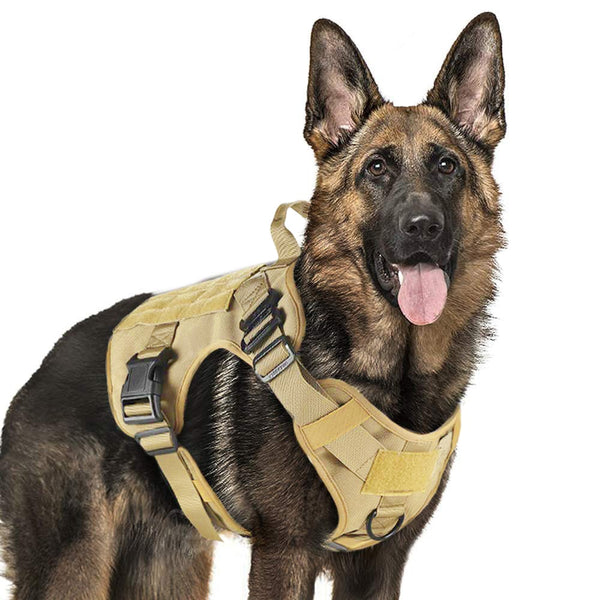 Tactical Dog Harness Pet Training Hunting Dog Vest Metal Buckle German Shepherd Dog Harness With Leash For Small Large Dogs | Vimost Shop.