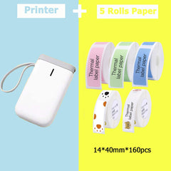 Wireless Label Printer Portable Pocket Label Printer Handheld BT Connection Fast Printing for Home Office impresoras | Vimost Shop.