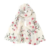 Women Scarves Ladies Embroidery Chiffon Scarves Scarf Hijab Wrap Shawls Beachwear Female Wraps Scarves Bufandas | Vimost Shop.