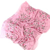 Women Scarves Ladies Embroidery Chiffon Scarves Scarf Hijab Wrap Shawls Beachwear Female Wraps Scarves Bufandas | Vimost Shop.