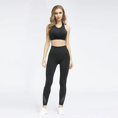 Seamless Sports Yoga Set Gym Fitness Running Tracksuit Fashion Bra Top And Leggings Set Jogging Push Up Workout Clothing Outfits | Vimost Shop.