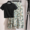 Two-piece Shirt + dressKits/Piece New Tide Summer Dress Piece Female Summer Western Style Fashion | Vimost Shop.