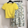 Two-piece Shirt + dressKits/Piece New Tide Summer Dress Piece Female Summer Western Style Fashion | Vimost Shop.