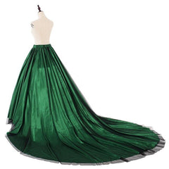 Wedding Party Overlay Skirt Women Floor Length Elegant Maxi Long Court Train Prom Gown | Vimost Shop.