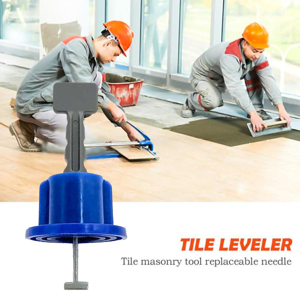 50pcs Flat Ceramic Floor Wall Construction Tools Reusable Tile Leveling System Kittile Leveling System Kit For Tile drop ship | Vimost Shop.