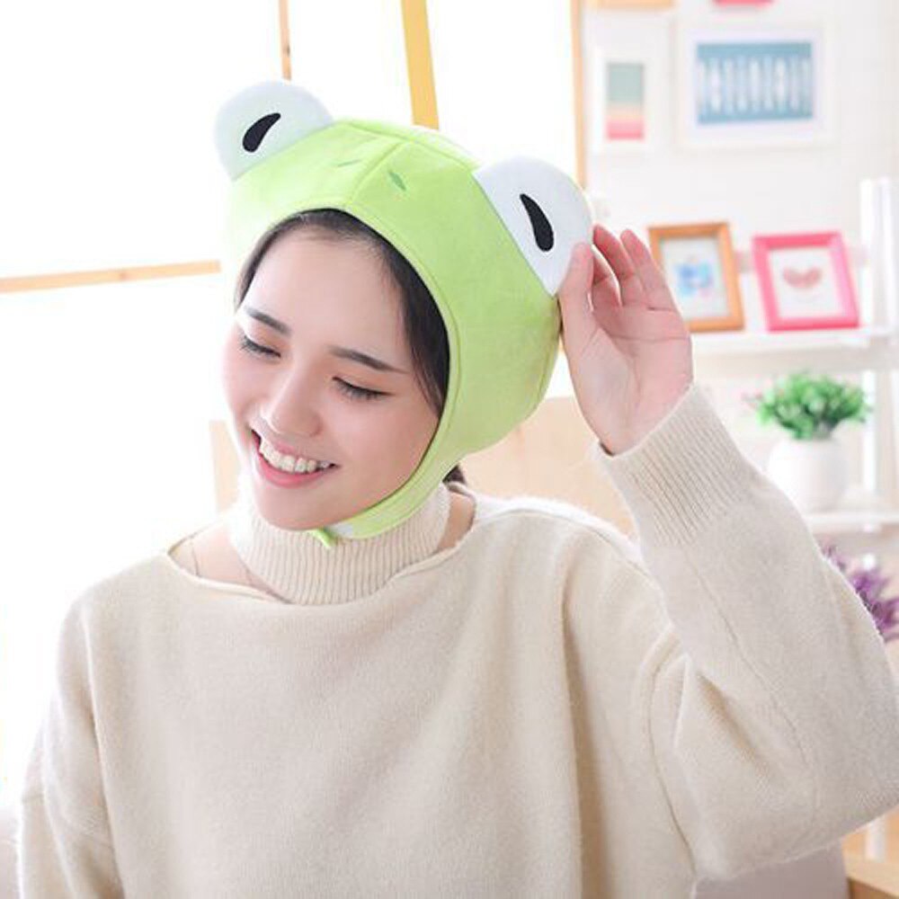 Funny Animal Cute Rabbit Ear Hat Cap Head Cover Plush Ear Hat Girl Dress Party women's hats bonnet femme Headwear caps 7.6 | Vimost Shop.