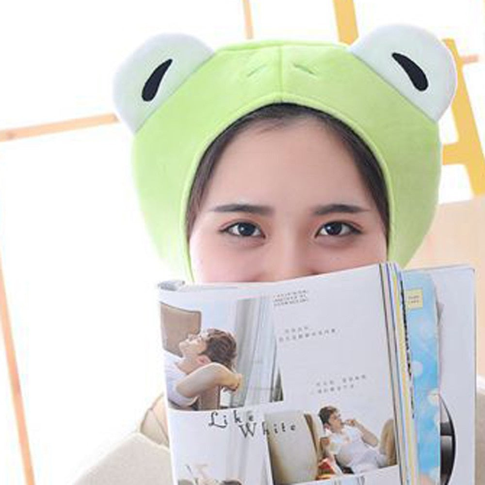 Funny Animal Cute Rabbit Ear Hat Cap Head Cover Plush Ear Hat Girl Dress Party women's hats bonnet femme Headwear caps 7.6 | Vimost Shop.