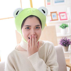 Funny Animal Cute Rabbit Ear Hat Cap Head Cover Plush Ear Hat Girl Dress Party women's hats bonnet femme Headwear caps 7.6 | Vimost Shop.