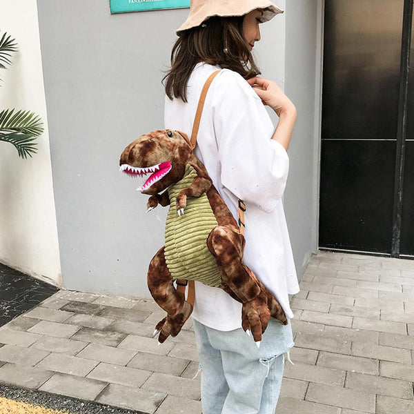 Kids Bag Parent-child Dinosaur Bag New Children Backpack Cartoon Big Dinosaur Backpaack Mochila Infantil | Vimost Shop.