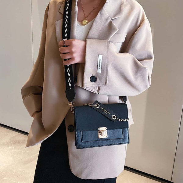 Women's luxury crossbody Bag Matte Contrast Color Shoulder Messenger Bag Fashion Small Square Bag Torebki Damskie

30 | Vimost Shop.