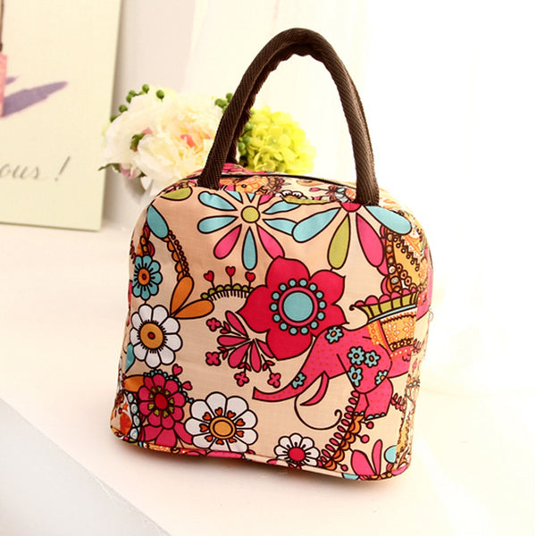 Women Lunch Bag Fashion Thermal Insulated Tote Student Picnic Lunch Bags Waterproof Handbag Pouch Thermal Insulated Tote | Vimost Shop.