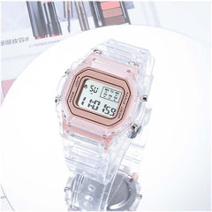 INS Fashion Men Women Watches Casual Transparent Digital Sport Watch Ladies Electronic Watches Kid's Wristwatch relogio digital | Vimost Shop.