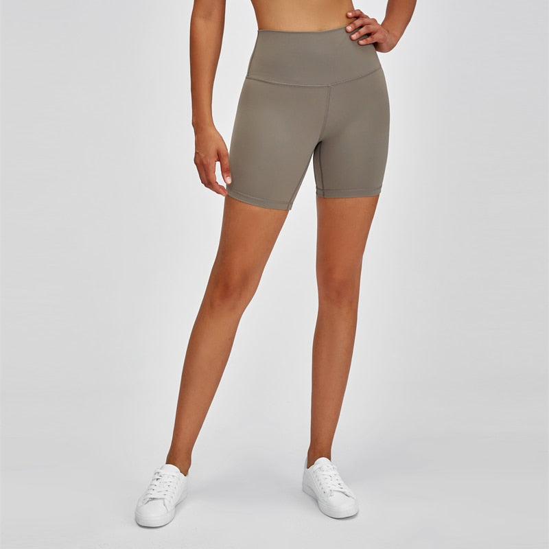 High Waisted Workout Shorts Women Super Stretchy Athletic Shorts Soft Fitness Shorts Women Biker Shorts | Vimost Shop.
