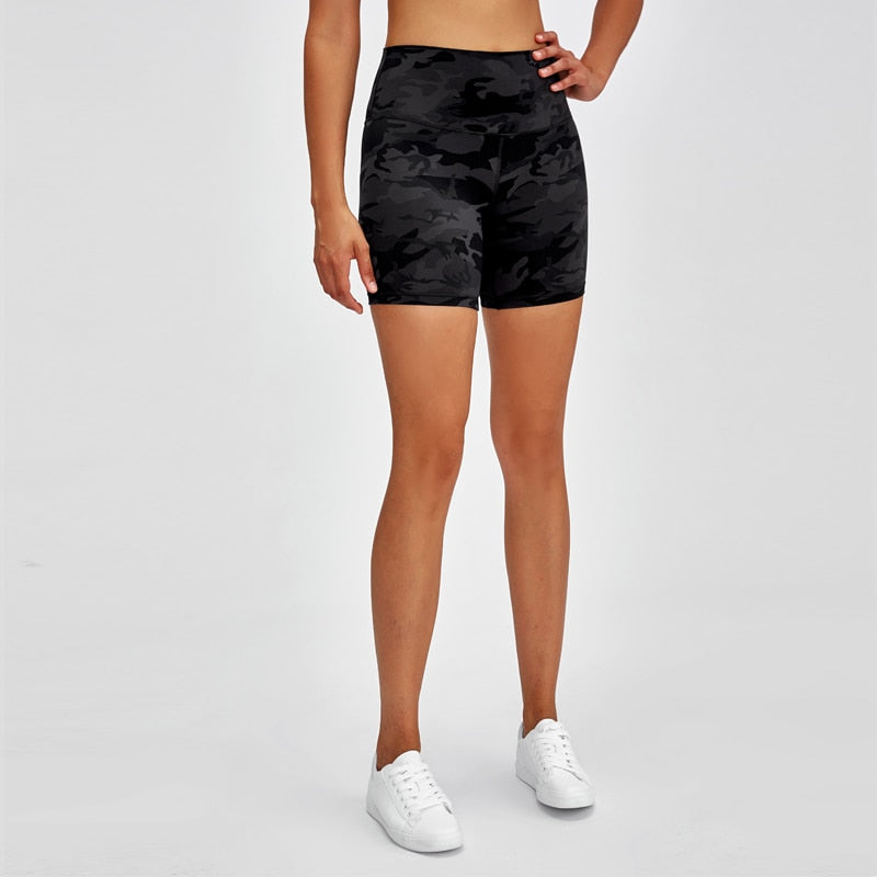 High Waisted Workout Shorts Women Super Stretchy Athletic Shorts Soft Fitness Shorts Women Biker Shorts | Vimost Shop.