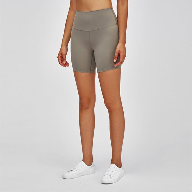 High Waisted Workout Shorts Women Super Stretchy Athletic Shorts Soft Fitness Shorts Women Biker Shorts | Vimost Shop.