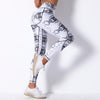 Print Yoga Leggings Seamless High Waist Pants Fashion High Elastic Slim Hips Lifting Trousers Gym Fitness Workout Running Sports | Vimost Shop.