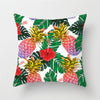Tropical Plant Printed Cushion Cover Summer Style Pillow Cover Flamingo Pineapple Decorative Pillowcase for Home Sofa | Vimost Shop.