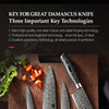 5 PCS Kitchen Knives Set 67 Layers VG 10 Japan Damascus Steel Chef Cleaver Santoku Utility Paring Knife Pakkawood Handle | Vimost Shop.